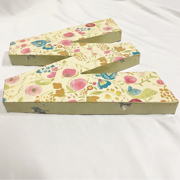 Shabby Chic Floral Metal W - Picture 4 of 10